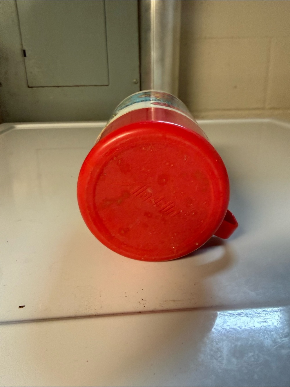 Vintage Nintendo Super Mario Bros. Red Kids Lunchbox with Matching Thermos - Picture 9 of 11